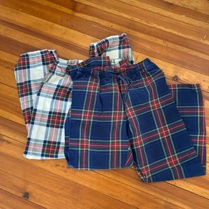 Uniqlo Plaid Pajama Pants Size XS 100% cotton